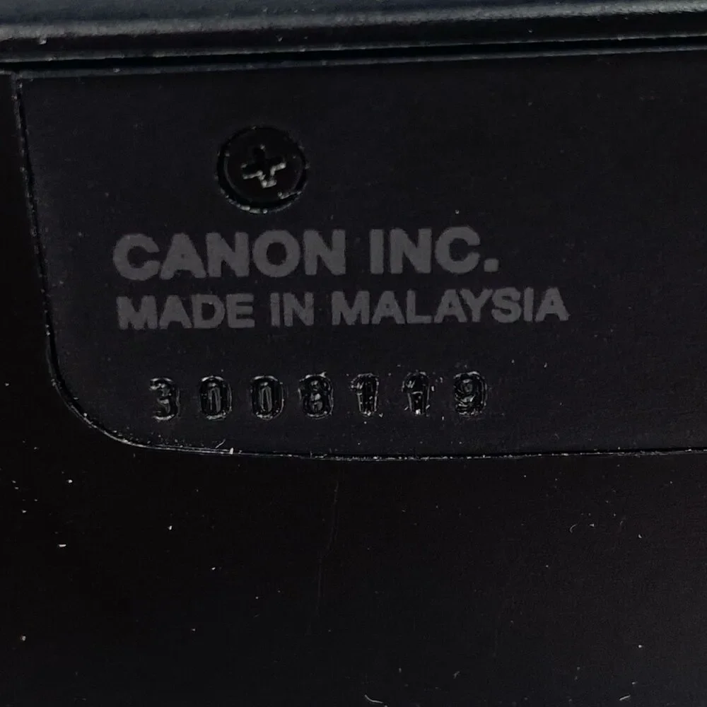 Canon Sure Shot 80 Tele Date 35mm Film Camera w/ Manual / New Battery - Tested